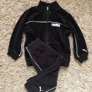 puma tracksuit velour